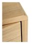 Sideboards - SIMONA light oak TV unit  - BLANC D'IVOIRE