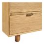 Chests of drawers - SIMONA light oak chest of drawers  - BLANC D'IVOIRE