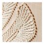 Paintings - PALME wall decoration with ecru beads
 - BLANC D'IVOIRE