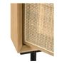 Sideboards - AUGUSTIN sideboard light oak and canework  - BLANC D'IVOIRE