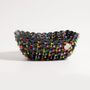 Gifts - WASTE NO MORE / Upcycling / Tietie Basket / Black-Multi 2 sizes - PLAYNOMORE