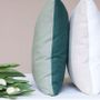 Couettes et oreillers  - Housse de coussin en lin | BICOLOR - GIARDINO SEGRETO