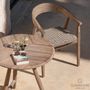 Fauteuils de jardin - Armchair Faye wicker seat - GOMMAIRE