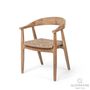 Fauteuils de jardin - Armchair Faye wicker seat - GOMMAIRE