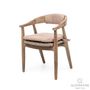 Fauteuils de jardin - Armchair Faye wicker seat - GOMMAIRE