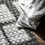 Tapis design - Tapis Landscape - Cliff, Charcoal - REZAS RUGS