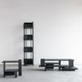 Bookshelves - Abstract black column - ETHNICRAFT