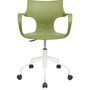 Office seating - ERBI MISKI CHAIR, swivel frame on castors - STILFIBRA