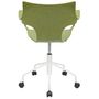 Office seating - ERBI MISKI CHAIR, swivel frame on castors - STILFIBRA