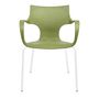 Lawn chairs - ERBI MISKI CHAIR, painted steel frame for indoor and outdoor use - STILFIBRA