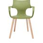 Chairs - ERBI MISKI CHAIR, wooden frame - STILFIBRA