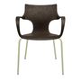 Lawn chairs - ERBI MOKA CHAIR, painted steel frame for indoor and outdoor use - STILFIBRA