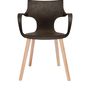 Chairs - ERBI MOKA CHAIR, wooden frame - STILFIBRA