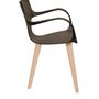 Chairs - ERBI MOKA CHAIR, wooden frame - STILFIBRA