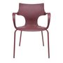 Lawn chairs - ERBI WINI CHAIR, painted steel frame for indoor and outdoor use - STILFIBRA