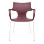 Lawn chairs - ERBI WINI CHAIR, painted steel frame for indoor and outdoor use - STILFIBRA