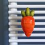 Gifts - Carrot ceramic hanger for towel rail radiators - LETSHELTER SRL