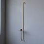 Decorative objects - SINGLE ARM BRASS CANDLEHOLDER - MAHE HOMEWARE