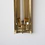 Decorative objects - Brass candle sconce - MAHE HOMEWARE