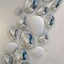 Objets design - DROPS decoration mural - FUORILUOGO CHROME DESIGN