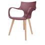 Chairs - ERBI WINI CHAIR, wooden frame - STILFIBRA