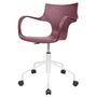 Office seating - ERBI WINI CHAIR, swivel frame on castors - STILFIBRA