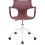 Office seating - ERBI WINI CHAIR, swivel frame on castors - STILFIBRA