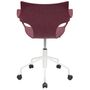 Office seating - ERBI WINI CHAIR, swivel frame on castors - STILFIBRA