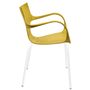 Lawn chairs - ERBI CHAMI CHAIR, painted steel frame for indoor and outdoor use - STILFIBRA