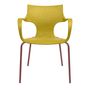 Lawn chairs - ERBI CHAMI CHAIR, painted steel frame for indoor and outdoor use - STILFIBRA