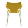 Lawn chairs - ERBI CHAMI CHAIR, painted steel frame for indoor and outdoor use - STILFIBRA