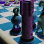 Design objects - Chess – Another Kingdom: Light Stage. - YOOMOOTA