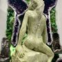 Sculptures, statuettes and miniatures - Sculptures and art objects: Handmade Jade Statue - LAVENTURINE GALLERY