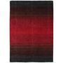 Design carpets - Panorama Rug - Black Red - REZAS RUGS