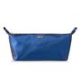 Sacs et cabas - Large Cosmetic Pouch Soft-Touch in Dark Lavender Blue Metallic - BIEN MOVES