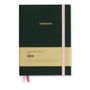 Stationery - Fashion Basic Cotton/Satin Notebook in Dark Green - BIEN MOVES