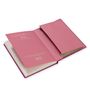 Stationery - Fashion Basic Cotton/Satin Notebook in Fuchsia - BIEN MOVES