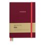 Stationery - Fashion Basic Cotton/Satin Notebook in Burgundy - BIEN MOVES