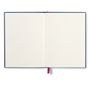 Stationery - Fashion Basic Cotton/Satin Notebook in Lavender Blue - BIEN MOVES