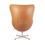 Fauteuils - Fauteuil Lounge Vibeg - Cuir Italien Tan - VIBORR