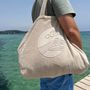 Sacs et cabas - Maxi Totebag éponge BIO - Outremer - ATELIER DUNE