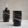 Vases - BLACK MARBLE VASE - WINE COOLER - KIWANO CONCEPT