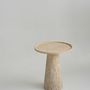 Other tables - TRAVERTINE CONE SIDE TABLE - KIWANO CONCEPT