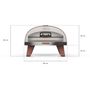 Barbecues - Piana Gaz - Gas pizza oven - Terracotta - ZIIPA