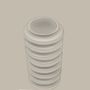 Vases - TRAVERTINE LAYER VASE - KIWANO CONCEPT