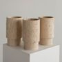 Vases - TRAVERTINE VASE - WINE COOLER - KIWANO CONCEPT