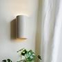 Wall lamps - Beige spotted brown ceramic wall light - ORA