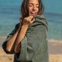 Homewear - Ponchos de bain premium à personnaliser - éponge 100% BIO certifié - ATELIER DUNE