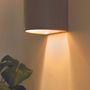 Wall lamps - Beige ceramic wall light - ORA