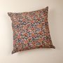 Fabric cushions - Hand Block Print Cotton Cushion Cover Sunset Horizon - NINÉH